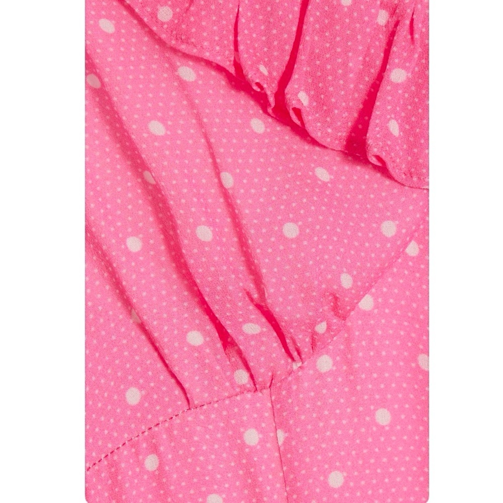 Loveshackfancy Junia Ruffled Polka-Dot Chiffon Ma… - image 4